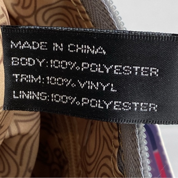 Sienna Ricchi Small Crossbody Top Zipper Closure Purse Color Raspberry P… - Picture 6 of 11